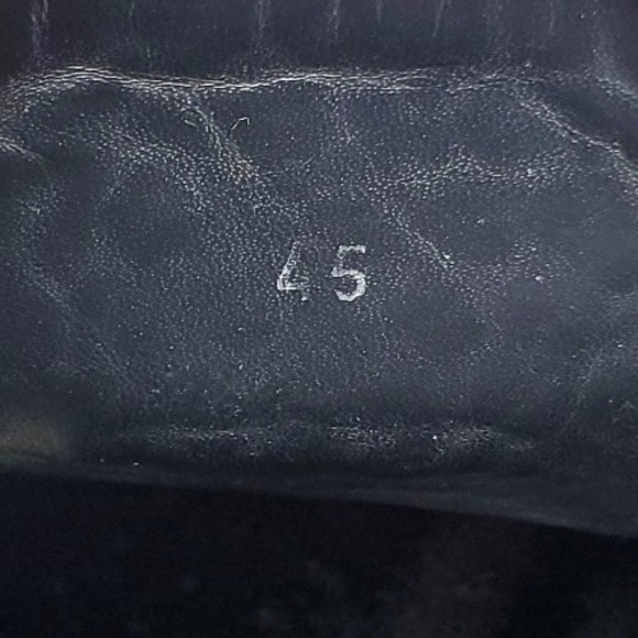 Dsquared2‎ Shoes Mens 45 Blue Woven Black Leather Slip On Casual Sneaker - Picture 12 of 15